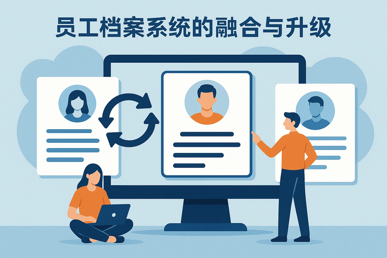 员工档案系统的融合与升级