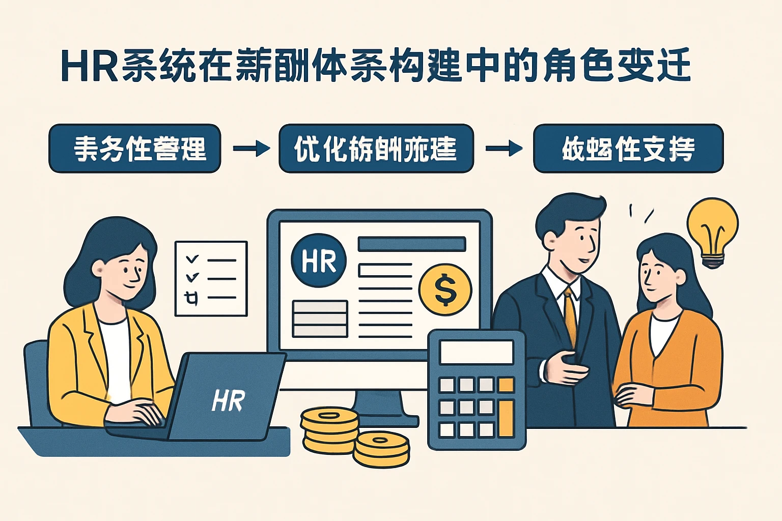 HR系统在薪自体系构建中的角色变迁