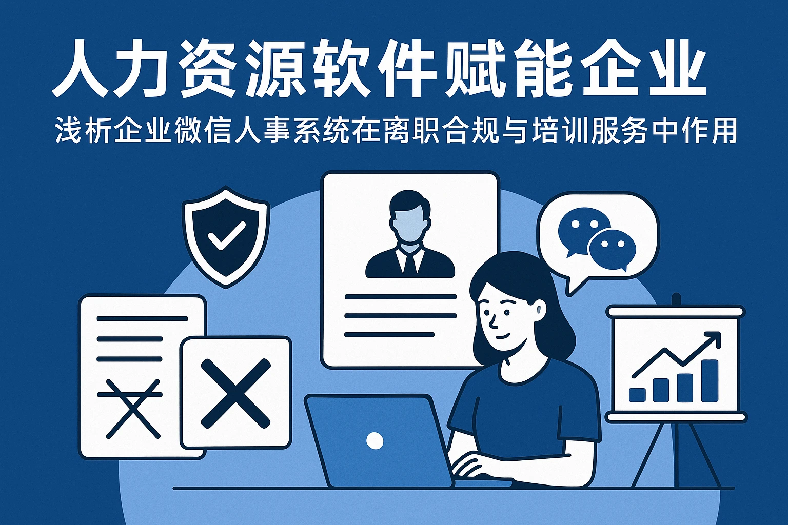 人力资源软件赋能企业——浅析企业微信人事系统在离职合规与培训服务中的作用
