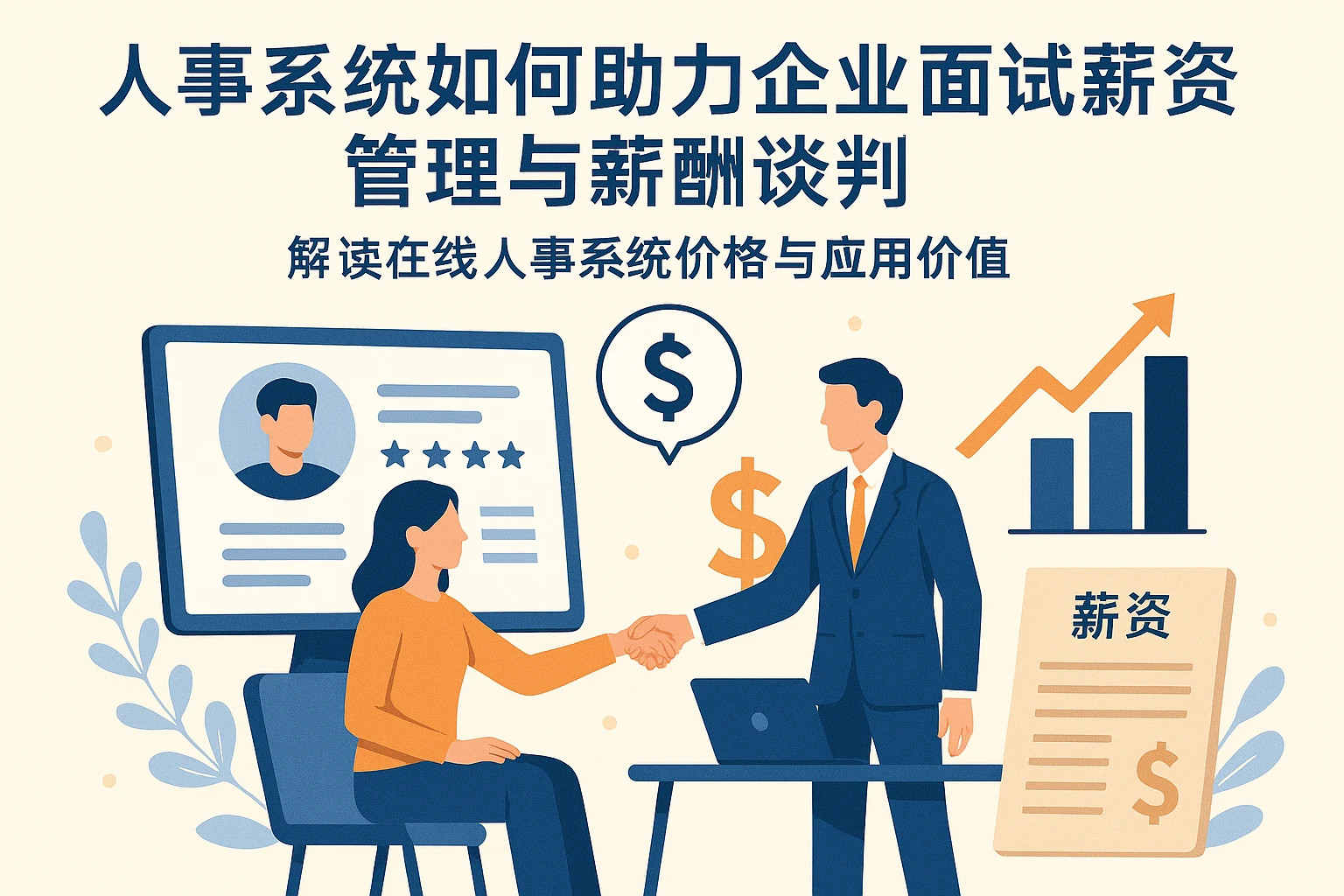 人事系统如何助力企业面试薪资管理与薪酬谈判——解读在线人事系统价格与应用价值