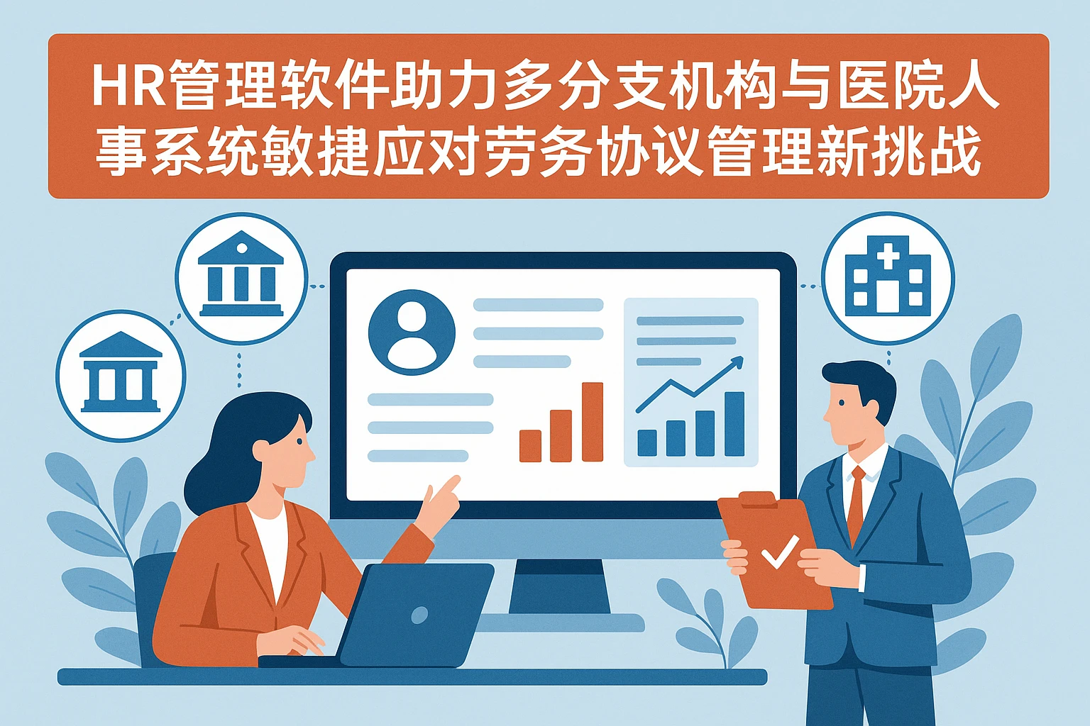 HR管理软件助力多分支机构与医院人事系统敏捷应对劳务协议管理新挑战