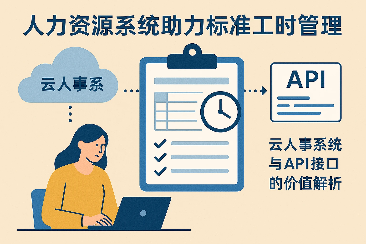 人力资源系统助力标准工时管理:云人事系统与API接口的价值解析