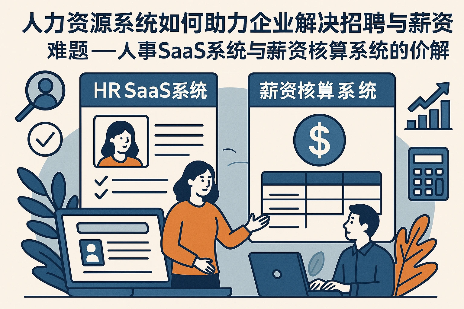人力资源系统如何助力企业解决招聘与薪资难题——人事SaaS系统与薪资核算系统的价值解析