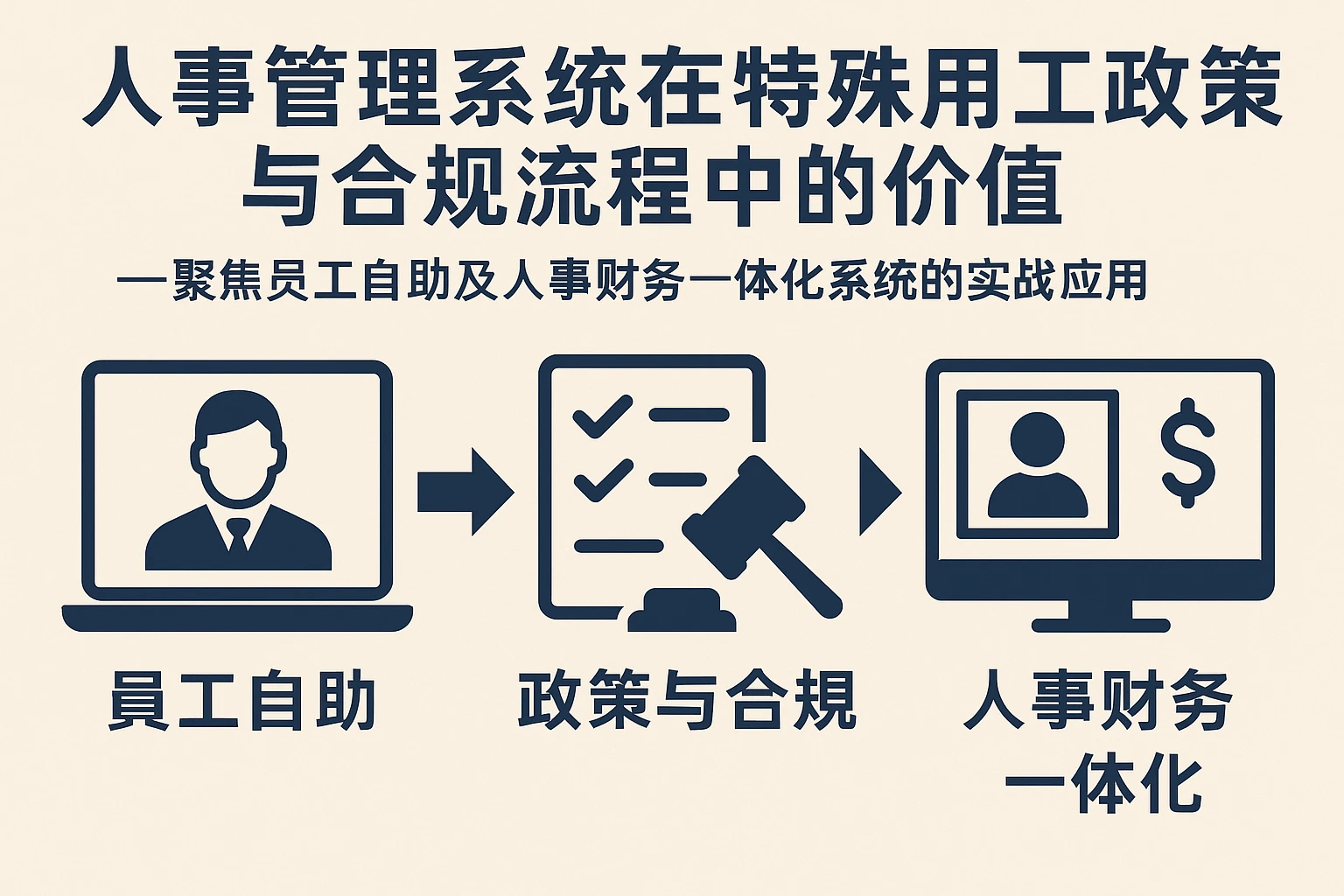 人事管理系统在特殊用工政策与合规流程中的价值——聚焦员工自助及人事财务一体化系统的实战应用