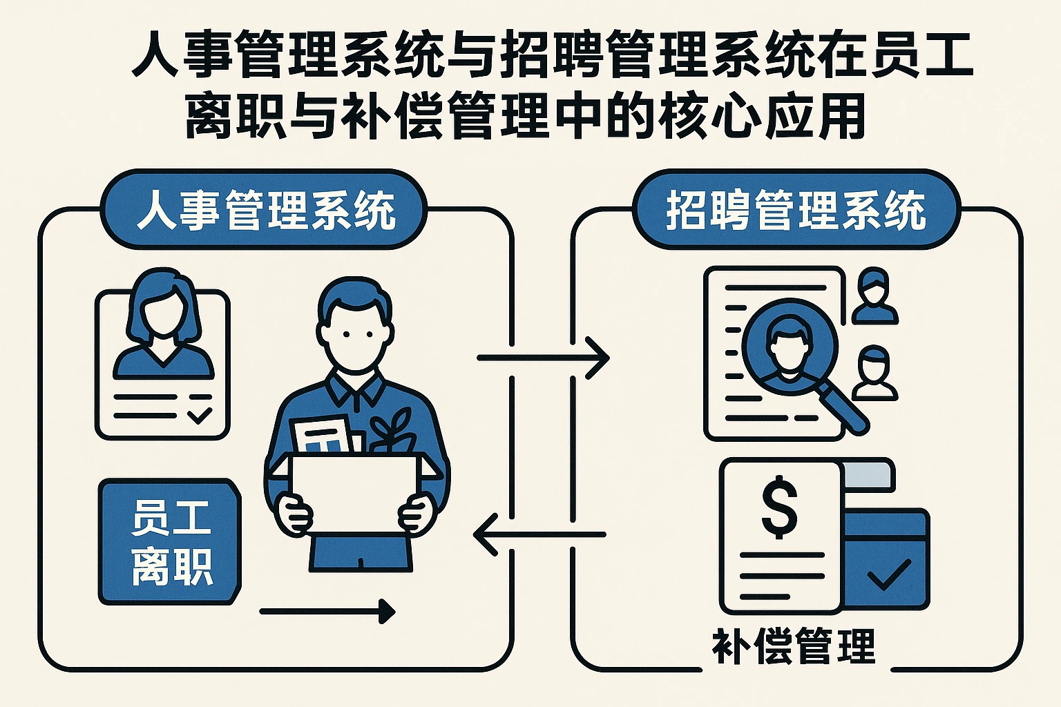 人事管理系统与招聘管理系统在员工离职与补偿管理中的核心应用