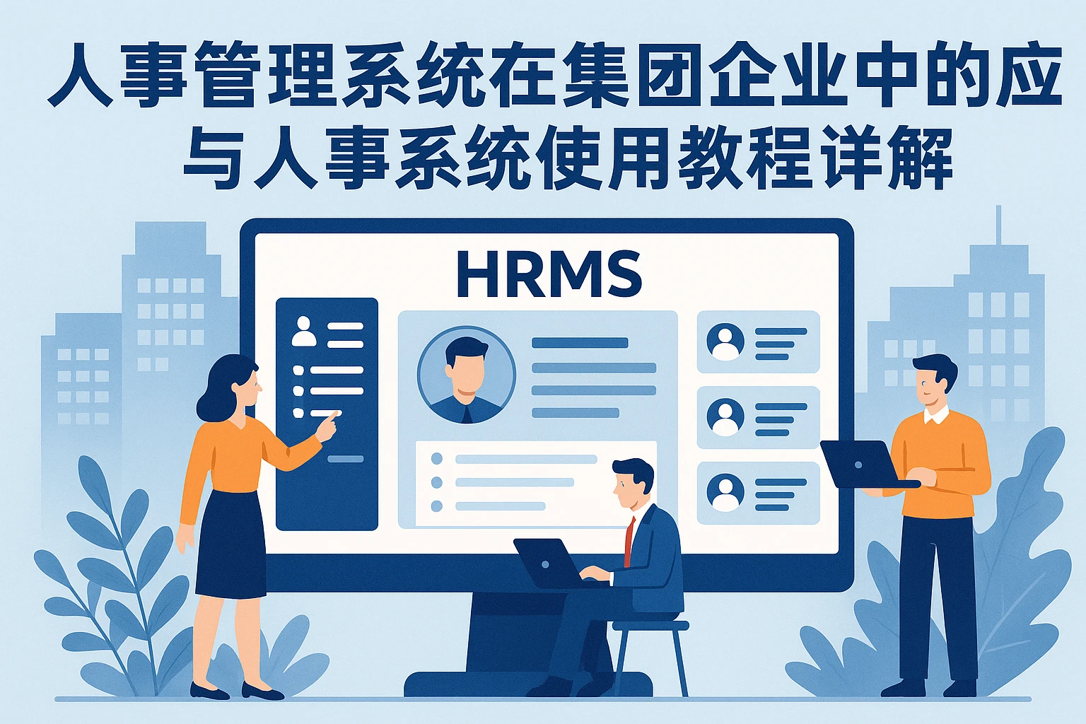 人事管理系统在集团企业中的应用与人事系统使用教程详解