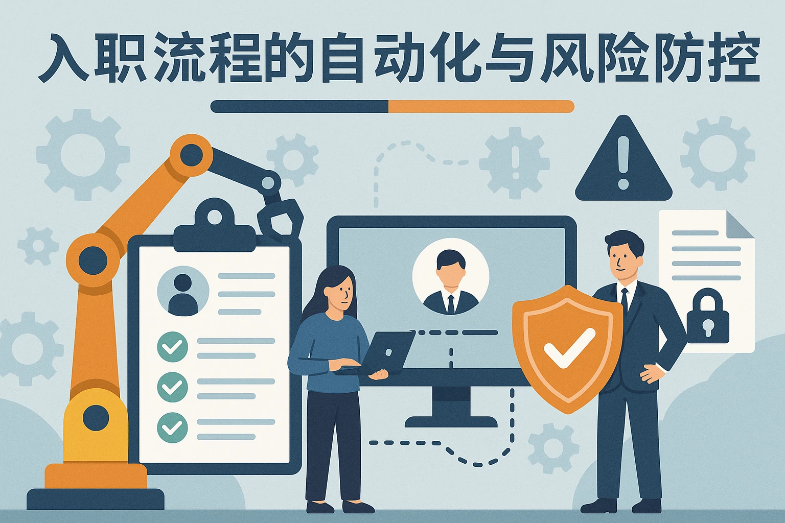 入职流程的自动化与风险防控