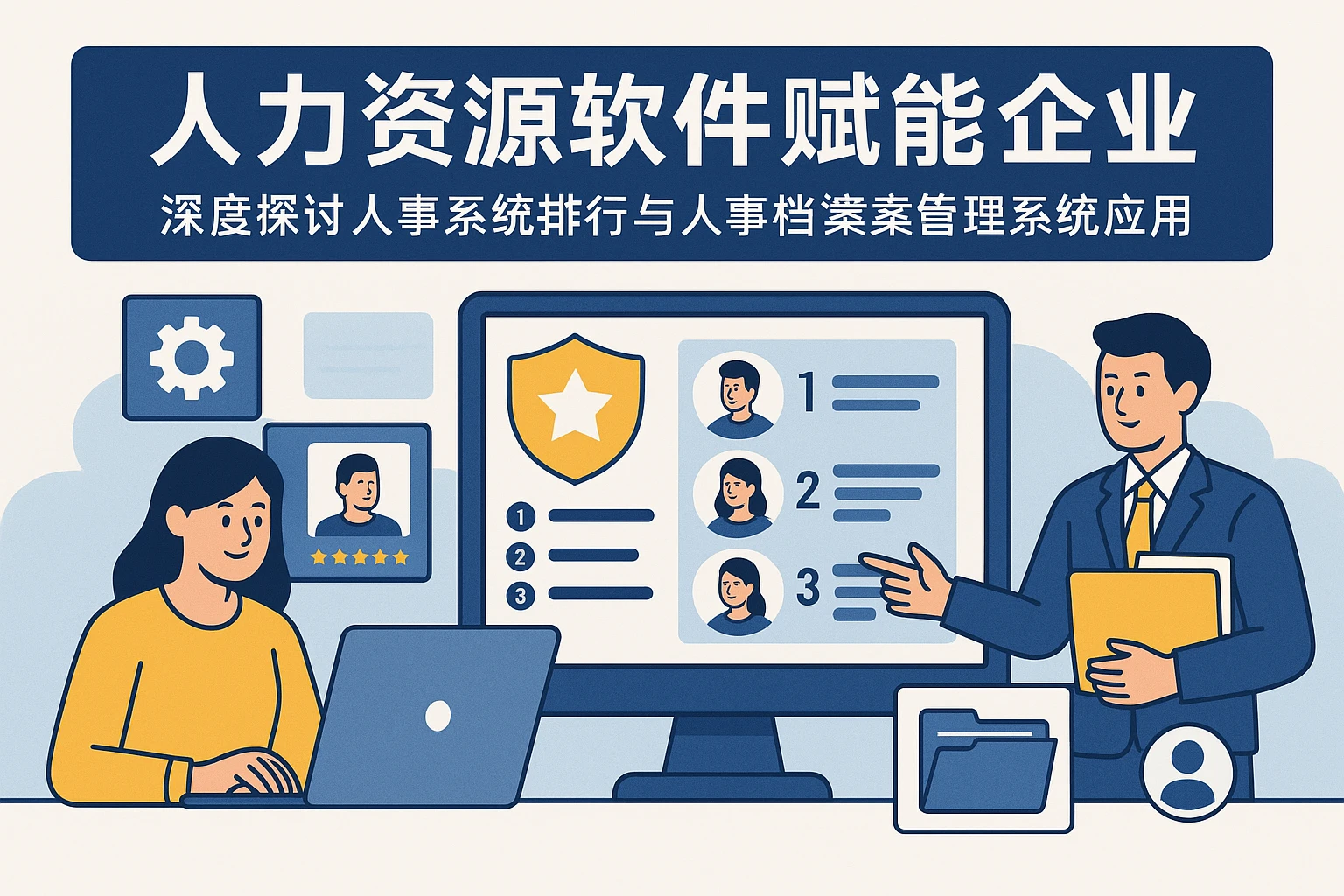 人力资源软件赋能企业——深度探讨人事系统排行榜与人事档案管理系统应用