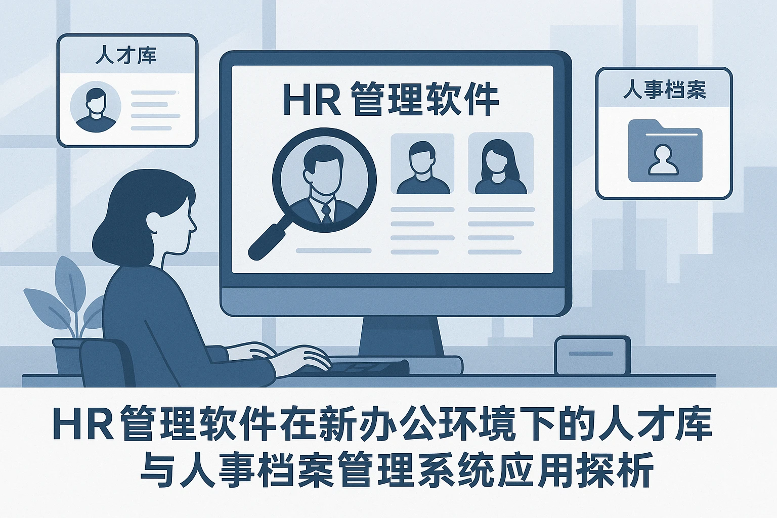 HR管理软件在新办公环境下的人才库与人事档案管理系统应用探析