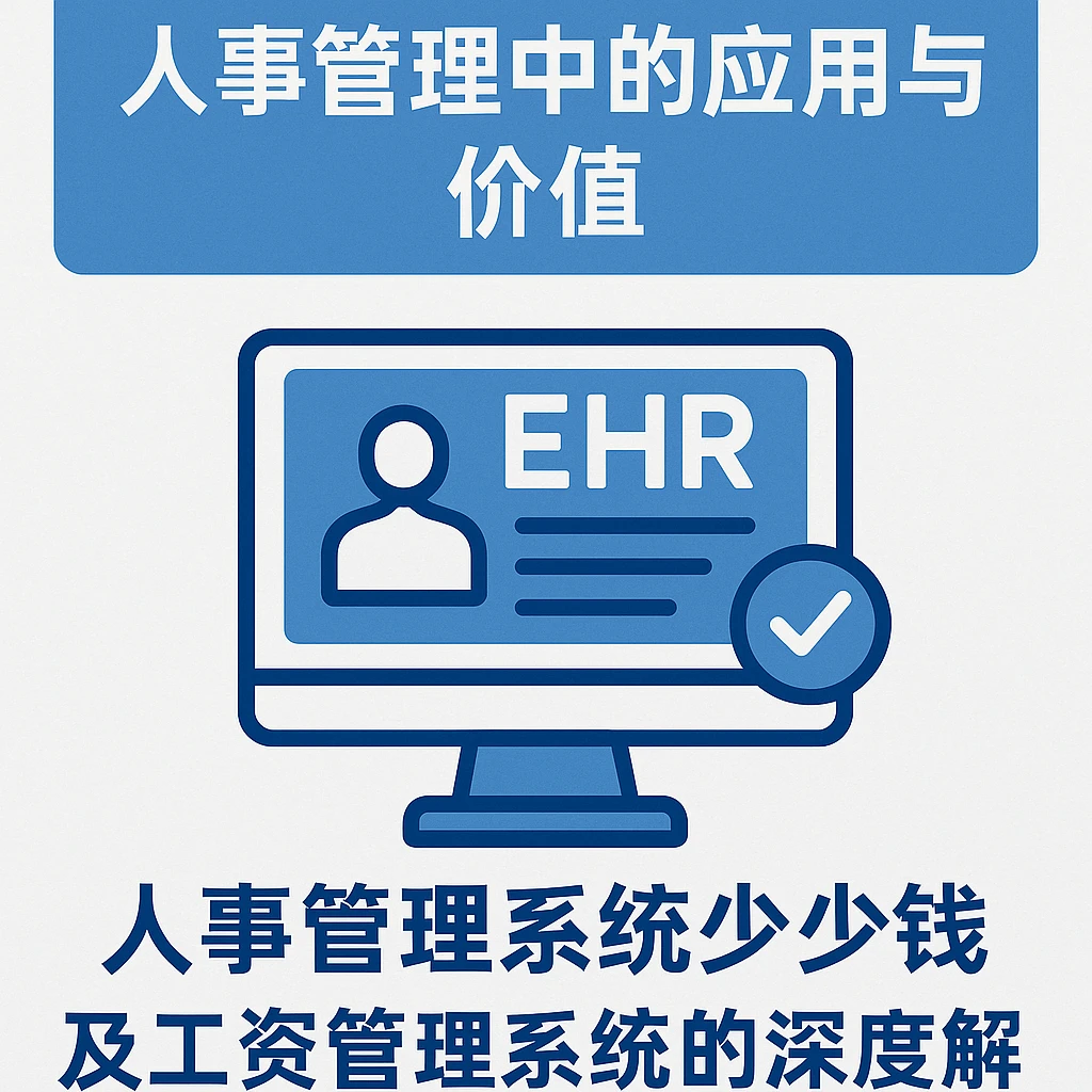 EHR系统在人事管理中的应用与价值——人事管理系统多少钱及工资管理系统的深度解析
