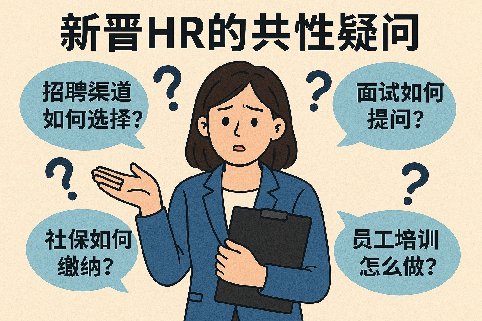 新晋HR的共性疑问