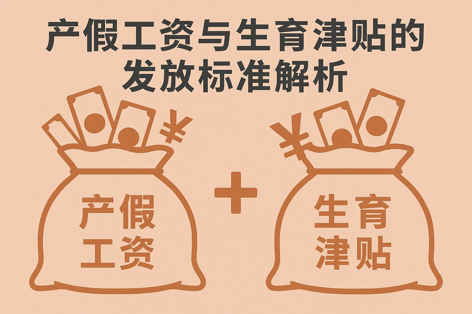 产假工资与生育津贴的发放标准解析
