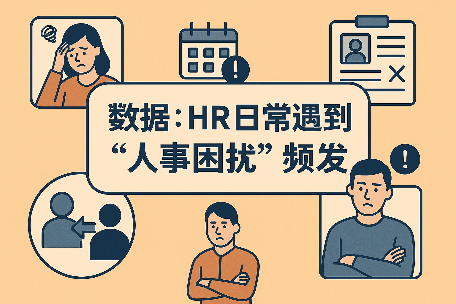 数据：HR日常遇到的“人事困扰”频发