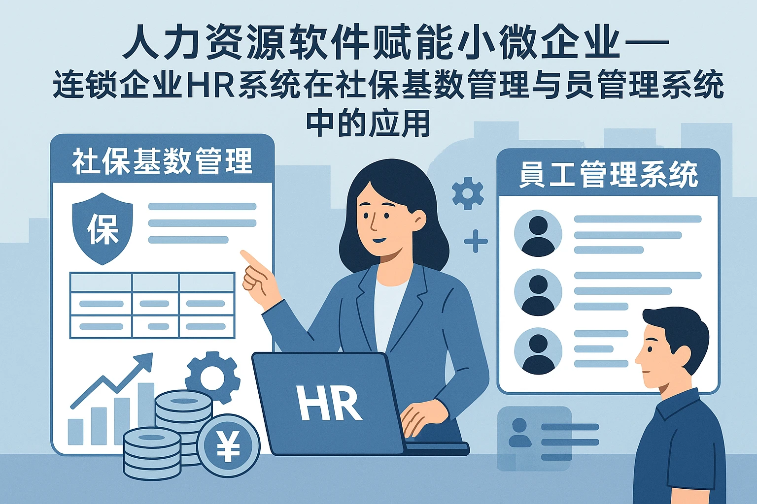 人力资源软件赋能小微企业——连锁企业HR系统在社保基数管理与员工管理系统中的应用