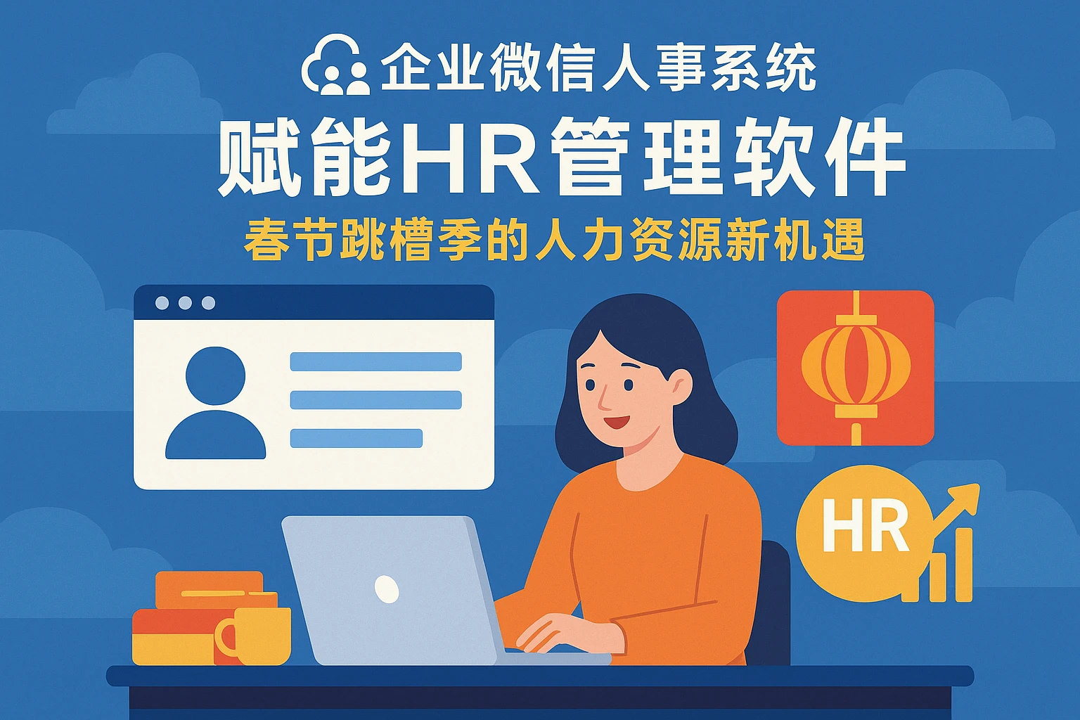 企业微信人事系统赋能HR管理软件：春节跳槽季的人力资源新机遇