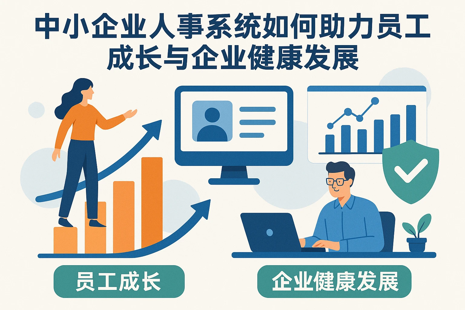 中小企业人事系统如何助力员工成长与企业健康发展