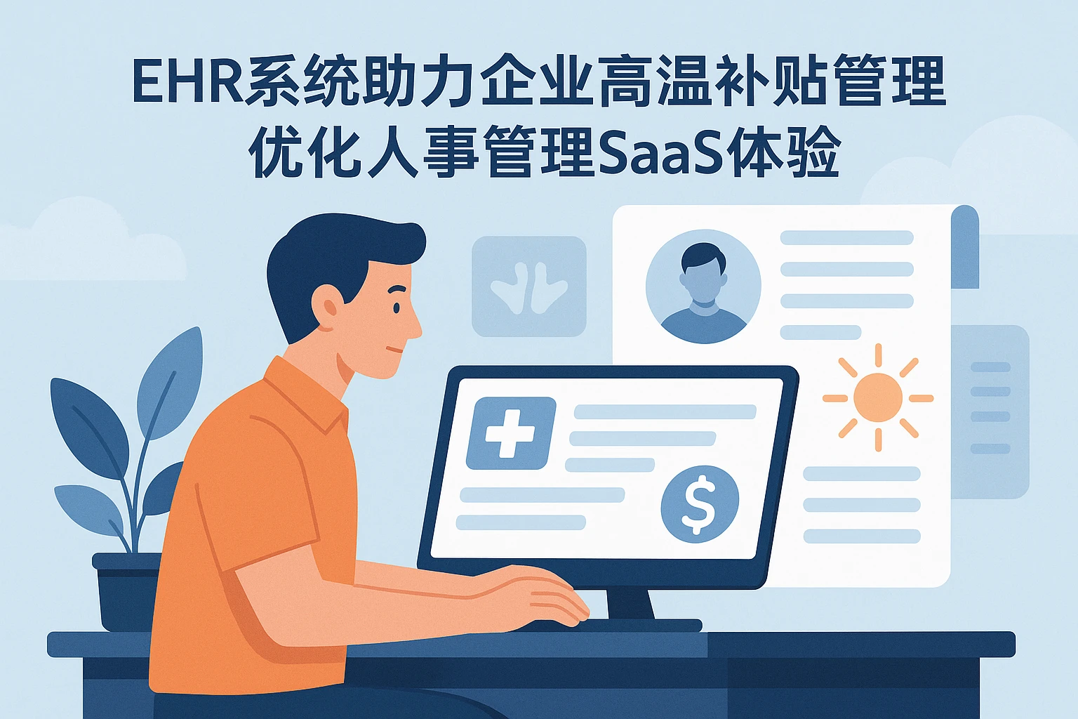 EHR系统助力企业高温补贴管理，优化人事管理SaaS体验