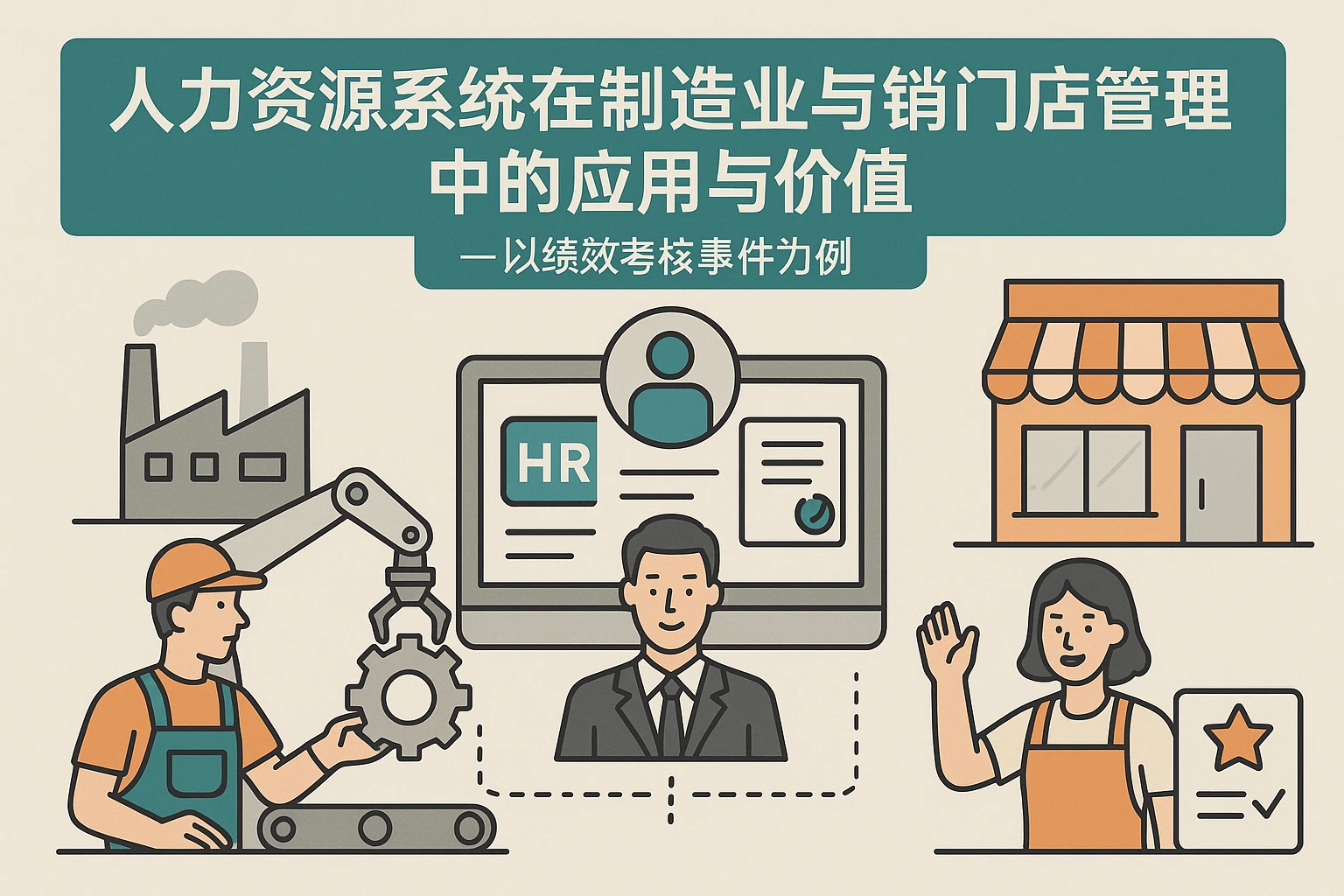 人力资源系统在制造业与连锁门店管理中的应用与价值——以绩效考核事件为例