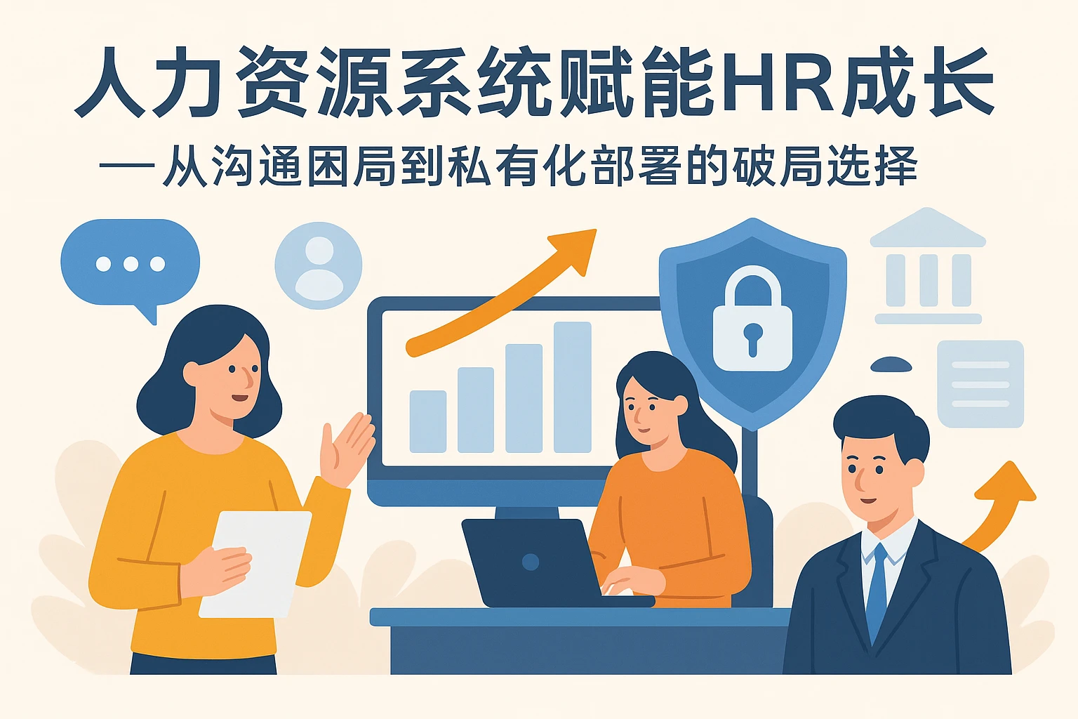 人力资源系统赋能HR成长——从沟通困局到私有化部署的破局选择