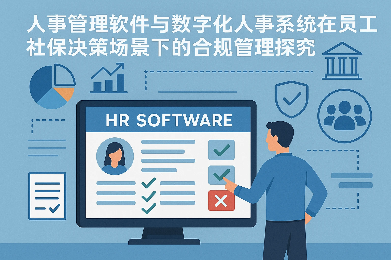 人事管理软件与数字化人事系统在员工社保决策场景下的合规管理探究