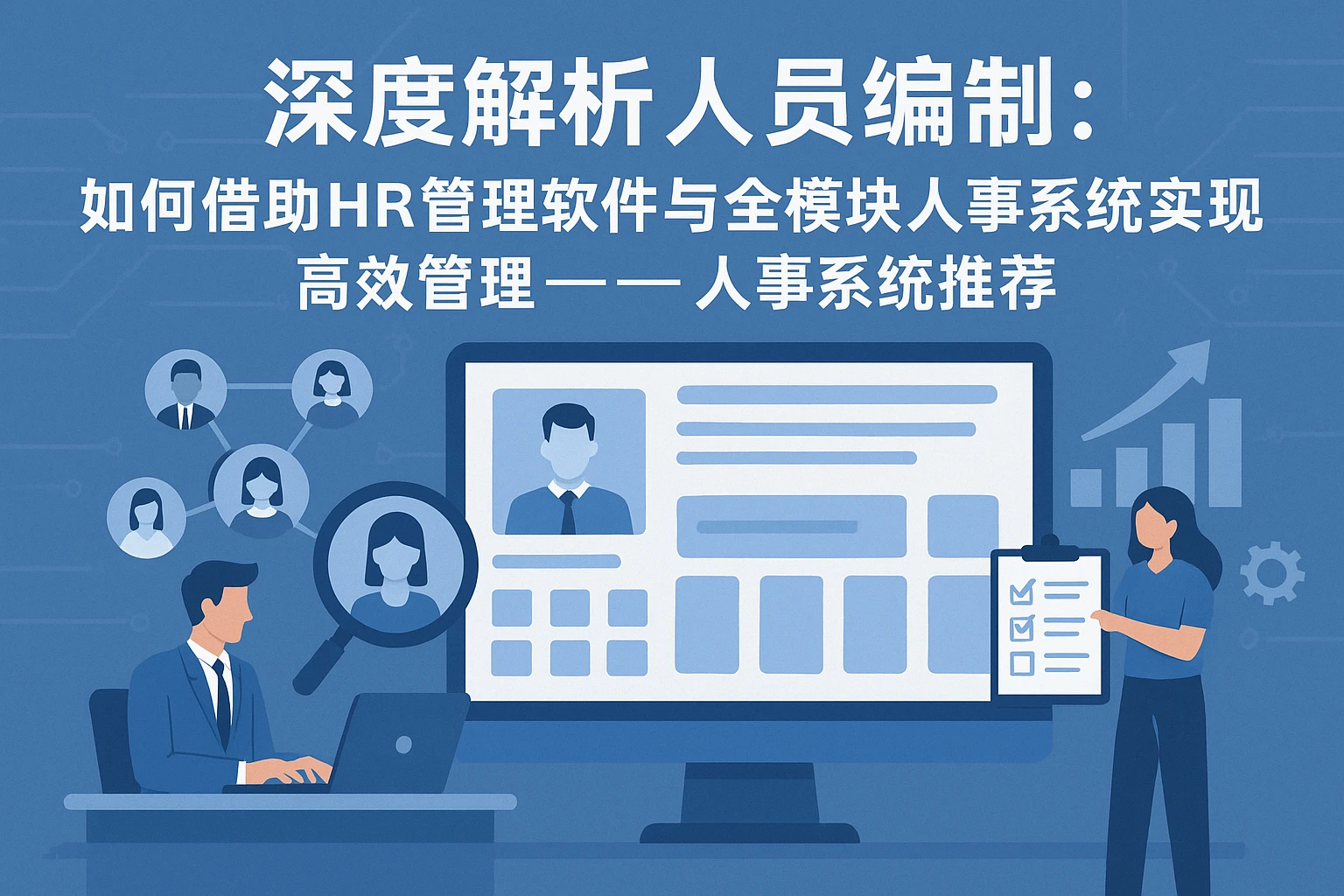 深度解析人员编制：如何借助HR管理软件与全模块人事系统实现高效管理——人事系统推荐