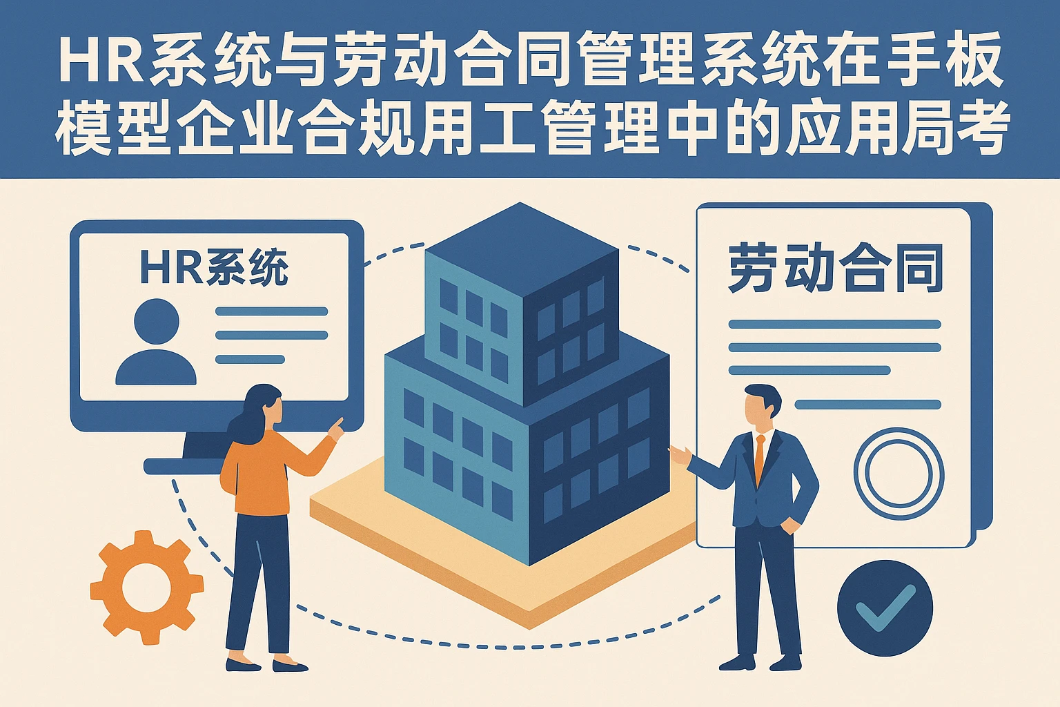 HR系统与劳动合同管理系统在手板模型企业合规用工管理中的应用与思考