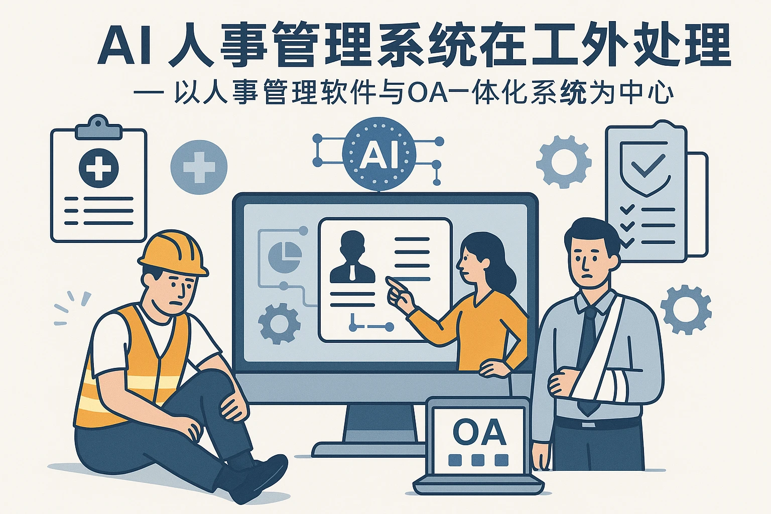 AI人事管理系统在员工意外处理与工伤管理中的关键作用 —— 以人事管理软件与OA一体化系统为中心