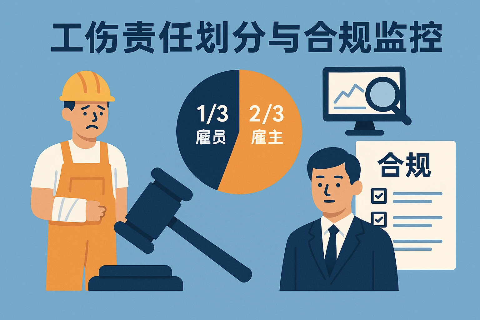 工伤责任划分与合规监控