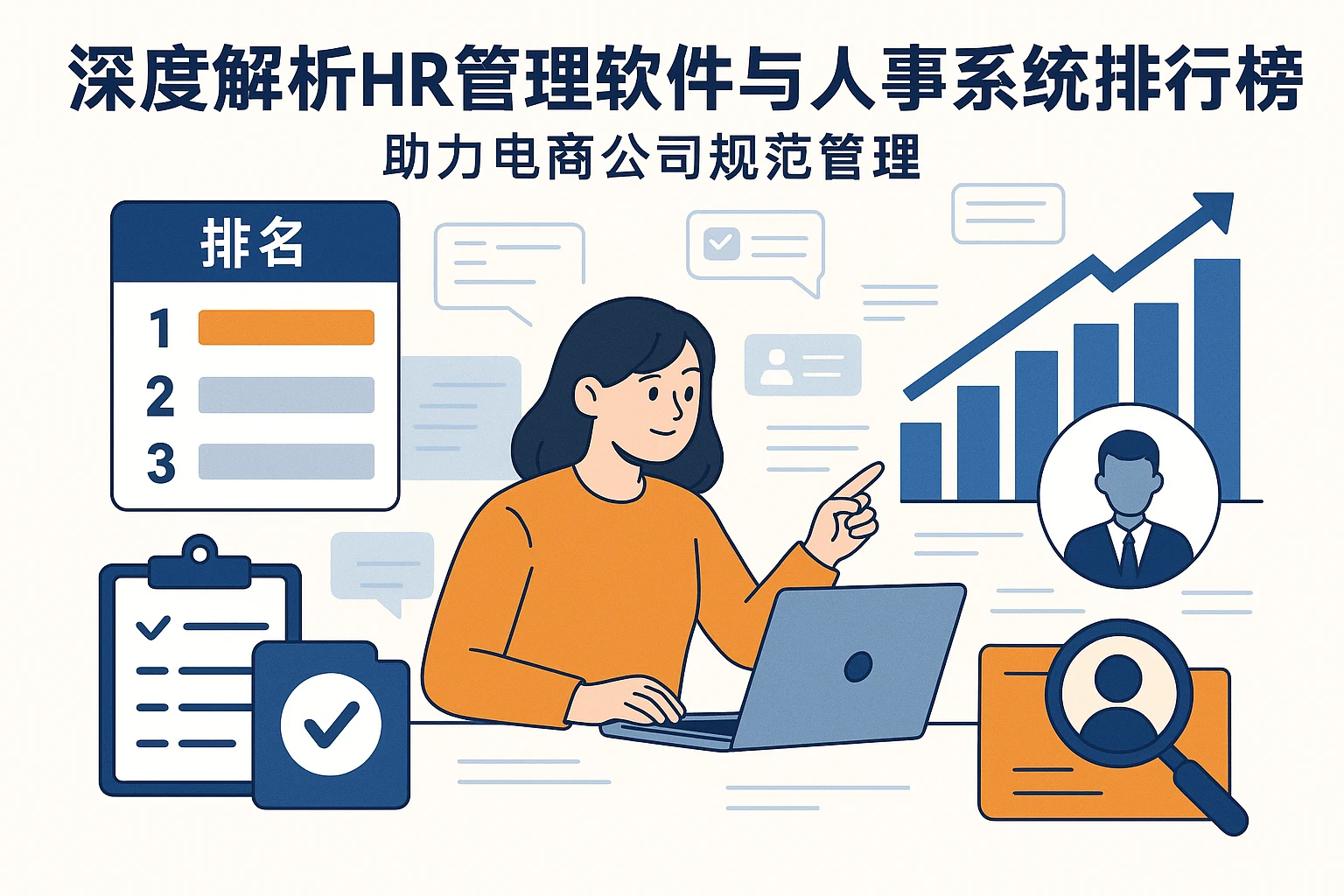 深度解析HR管理软件与人事系统排行榜,助力电商公司规范管理