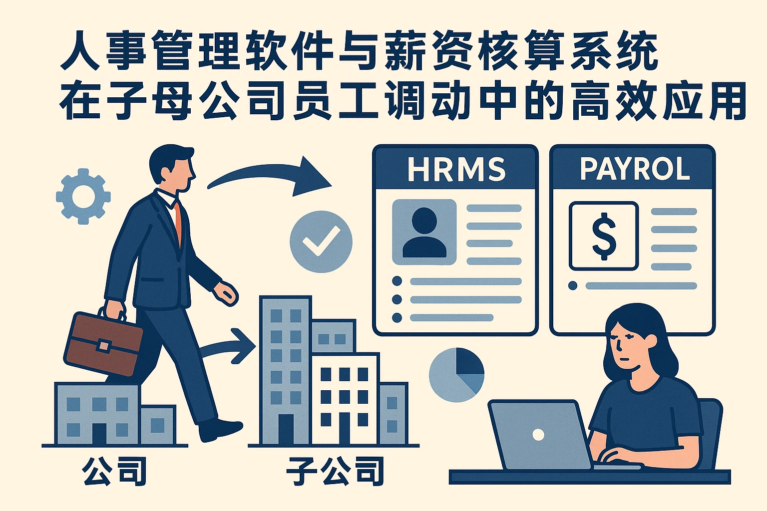 人事管理软件与薪资核算系统在子母公司员工调动中的高效应用