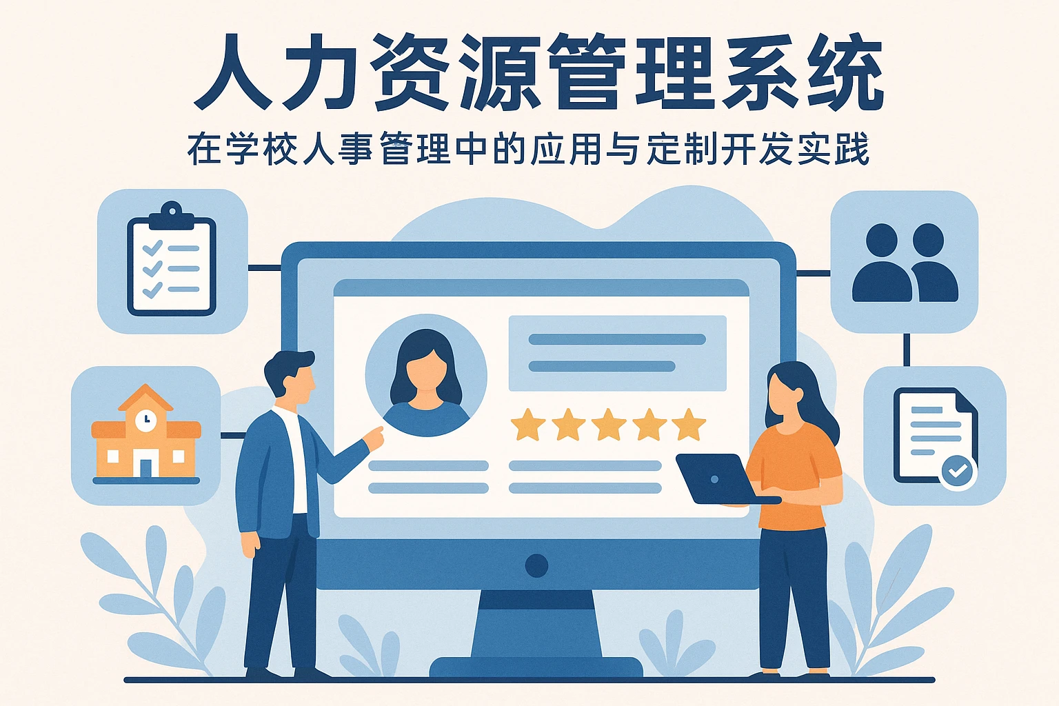 人力资源管理系统在学校人事管理中的应用与定制开发实践