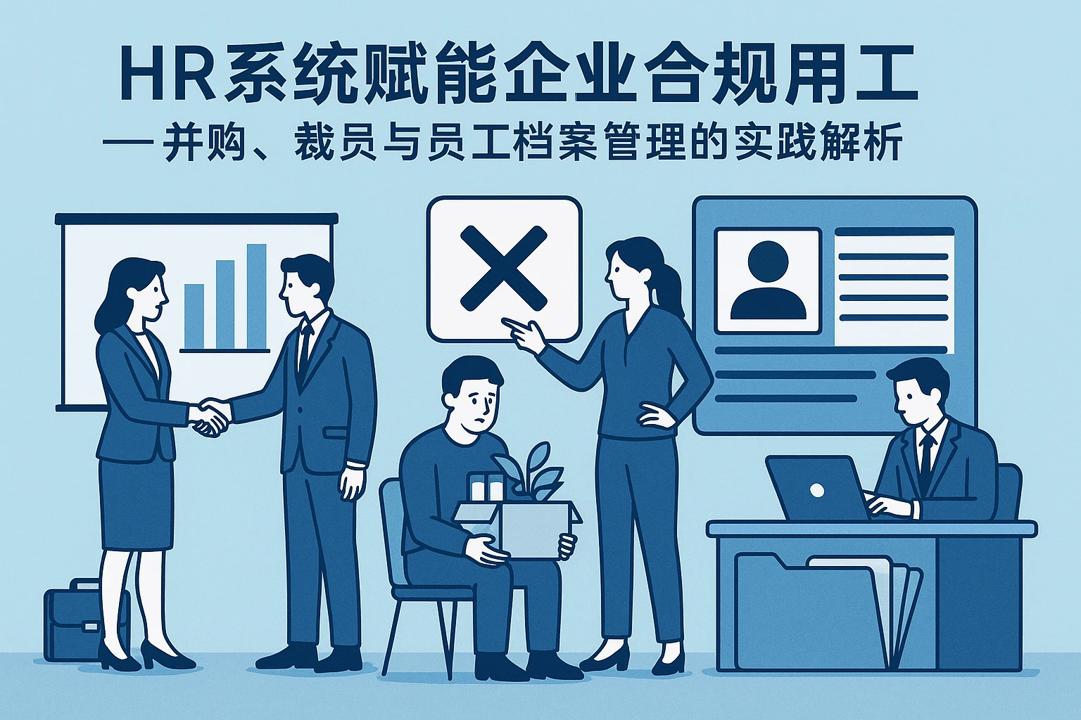 HR系统赋能企业合规用工 —— 并购、裁员与员工档案管理的实践解析