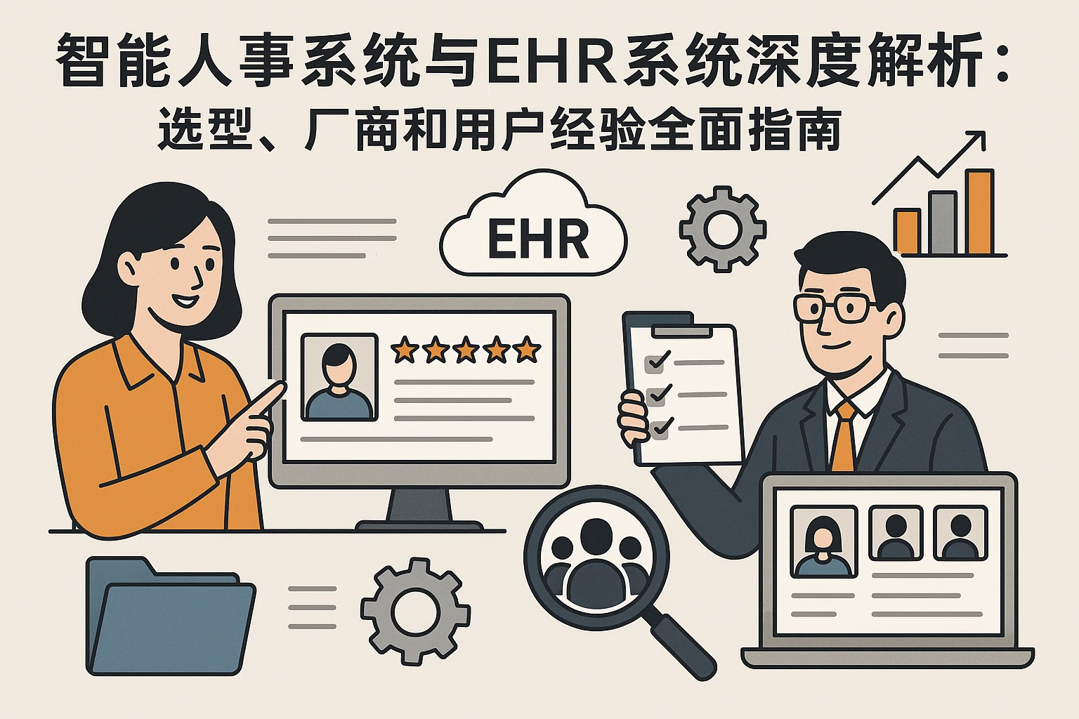 智能人事系统与EHR系统深度解析：选型、厂商和用户经验全面指南