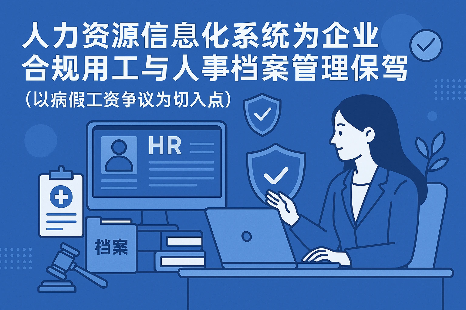 人力资源信息化系统为企业合规用工与人事档案管理保驾护航——以病假工资争议为切入点