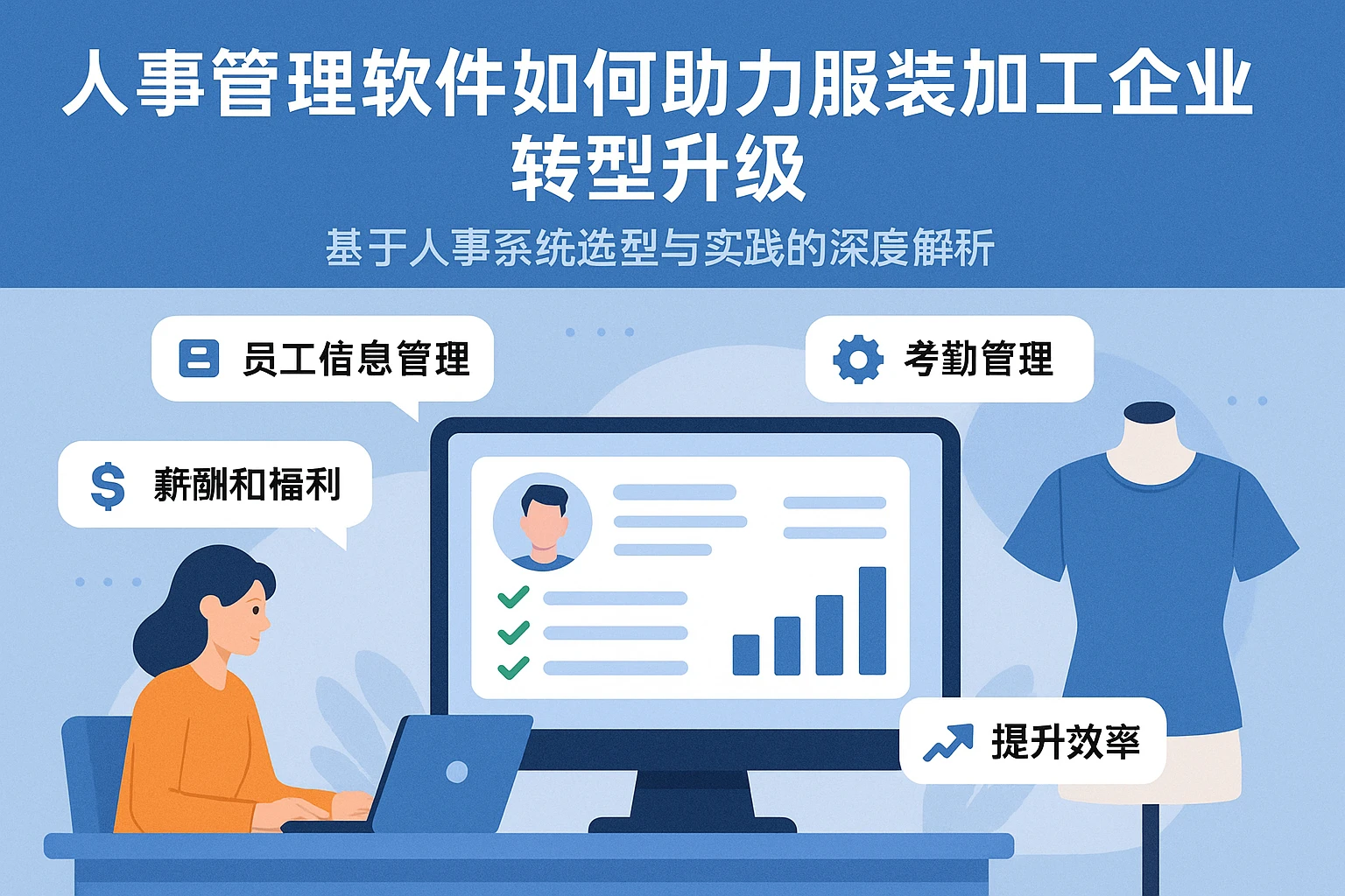 人事管理软件如何助力服装加工企业转型升级——基于人事系统公司与选型实践的深度解析