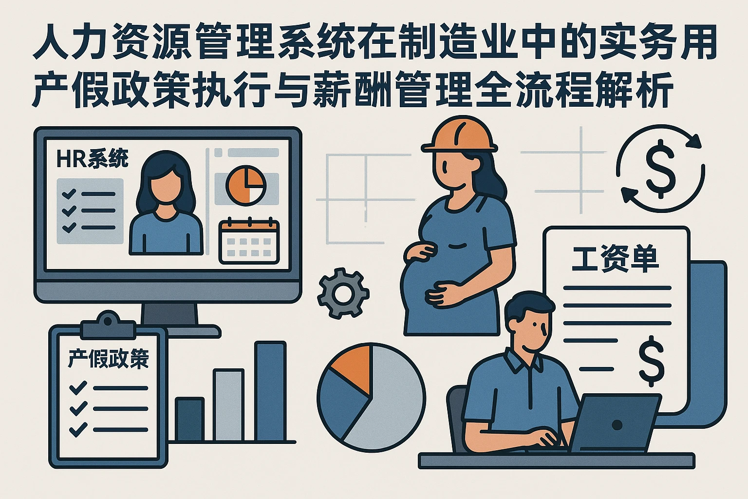 人力资源管理系统在制造业中的实务应用：产假政策执行与薪酬管理全流程解析