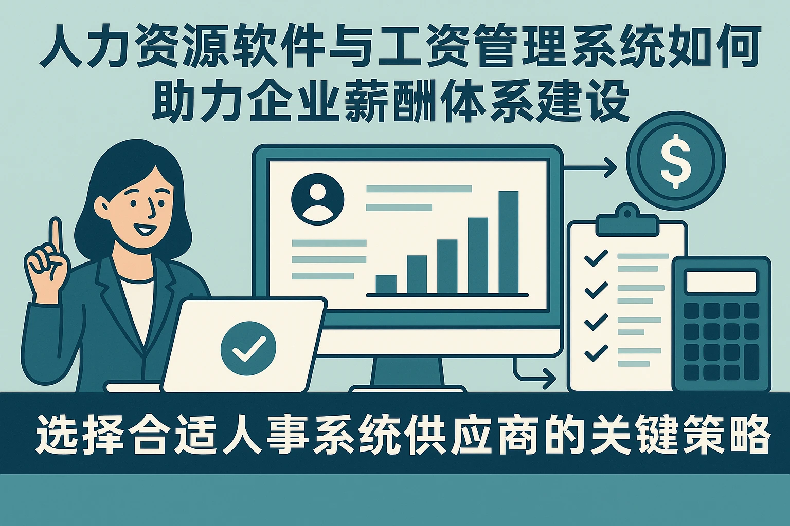 人力资源软件与工资管理系统如何助力企业薪酬体系建设 —— 选择合适人事系统供应商的关键策略