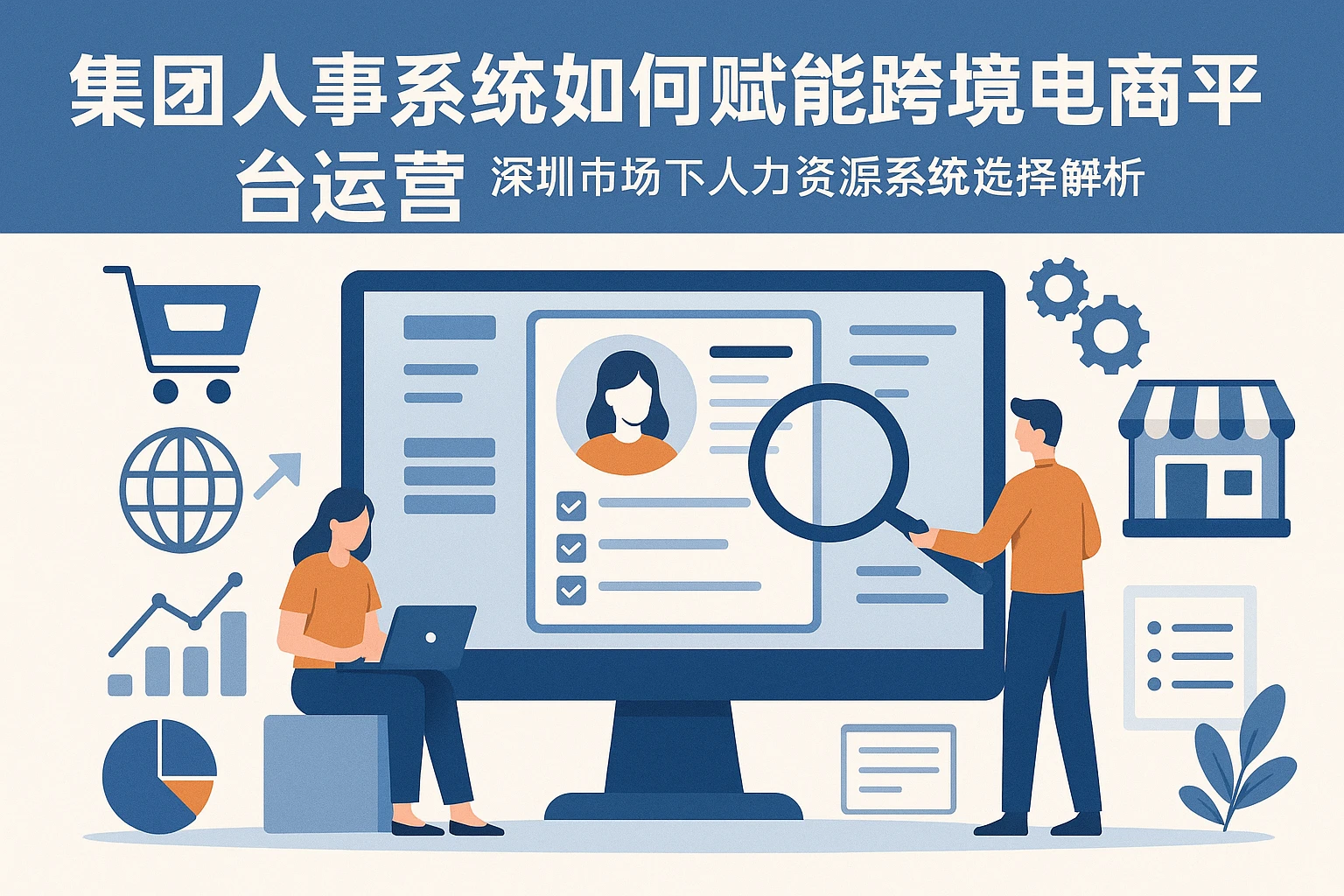 集团人事系统如何赋能跨境电商平台运营——深圳市场下人力资源系统选择解析