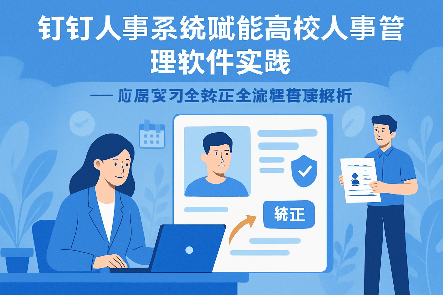 钉钉人事系统赋能高校人事管理软件实践 —— 应届实习生转正全流程管理解析