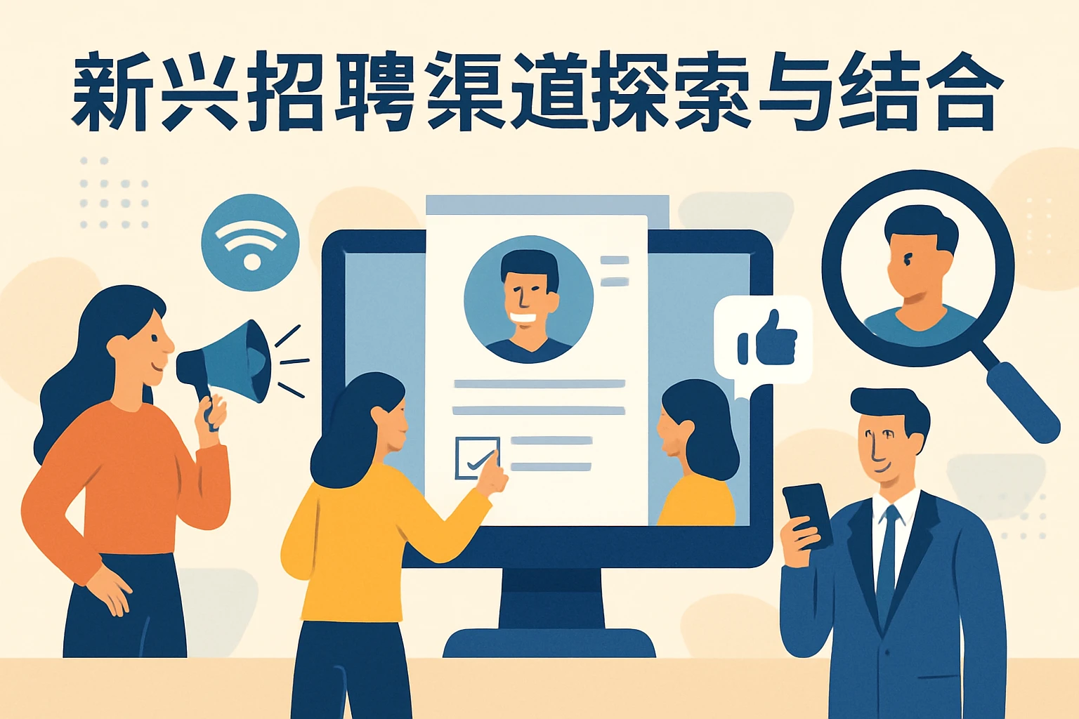 新兴招聘渠道探索与结合