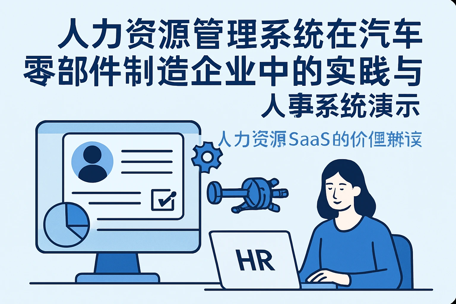 人力资源管理系统在汽车零部件制造企业中的实践与人事系统演示——人力资源SaaS的价值解读