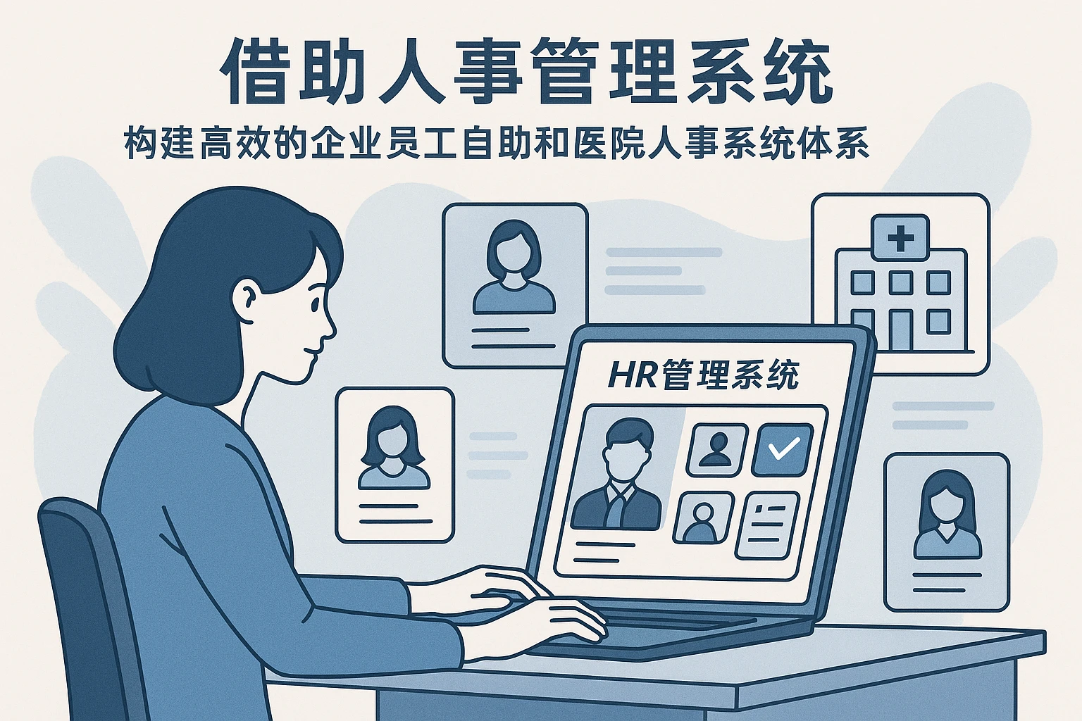借助人事管理系统，构建高效的企业员工自助和医院人事系统体系