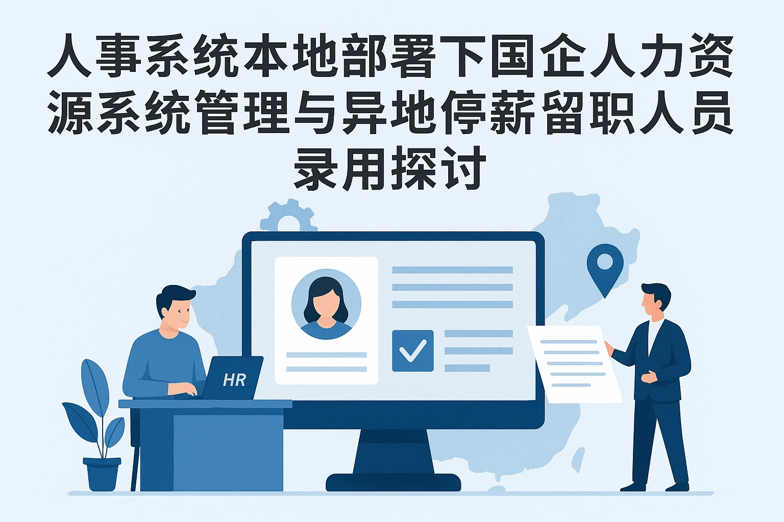 人事系统本地部署下国企人力资源系统管理与异地停薪留职人员录用探讨