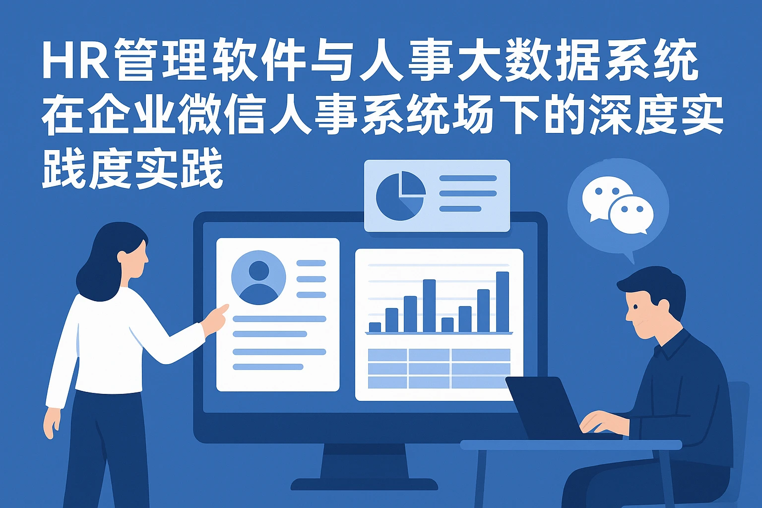 HR管理软件与人事大数据系统在企业微信人事系统场景下的深度实践