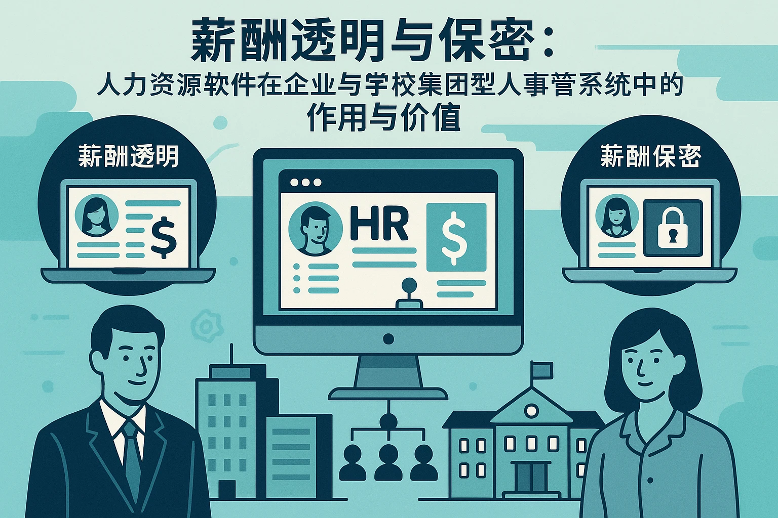 薪酬透明与保密：人力资源软件在企业与学校集团型人事管理系统中的作用与价值
