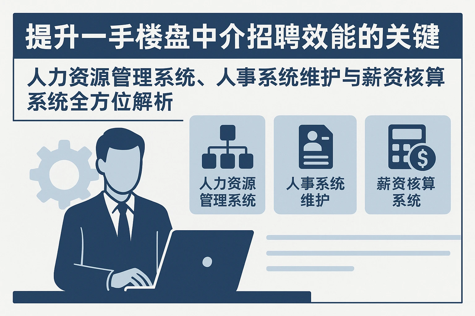 提升一手楼盘中介招聘效能的关键——人力资源管理系统、人事系统维护与薪资核算系统全方位解析
