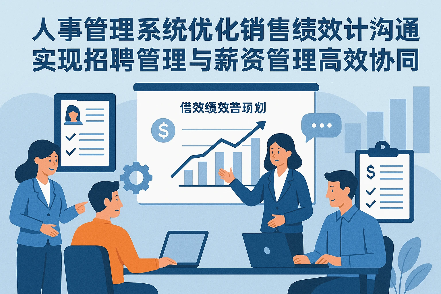 人事管理系统优化销售绩效计划沟通，实现招聘管理与薪资管理高效协同