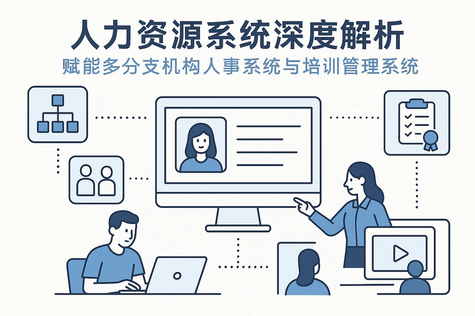 人力资源系统深度解析：赋能多分支机构人事系统与培训管理系统