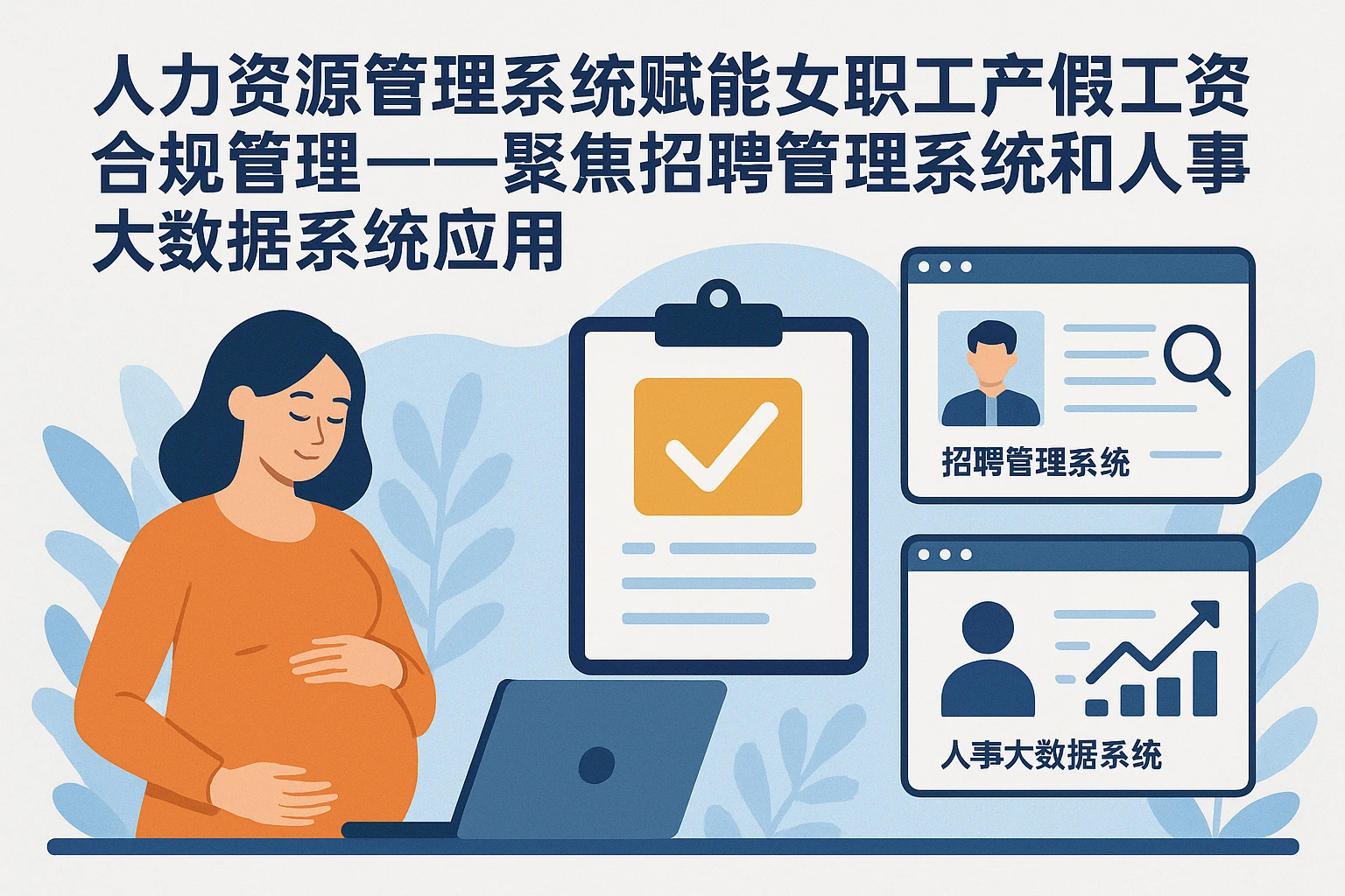 人力资源管理系统赋能女职工产假工资合规管理——聚焦招聘管理系统和人事大数据系统的应用