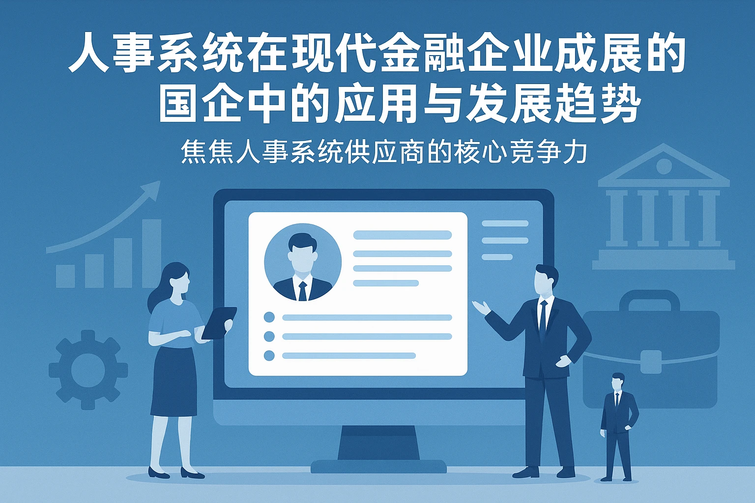 人事系统、HR系统在现代金融企业与国企中的应用与发展趋势——聚焦人事系统供应商的核心竞争力